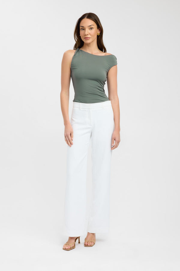 kookai Milly Top Agave Green