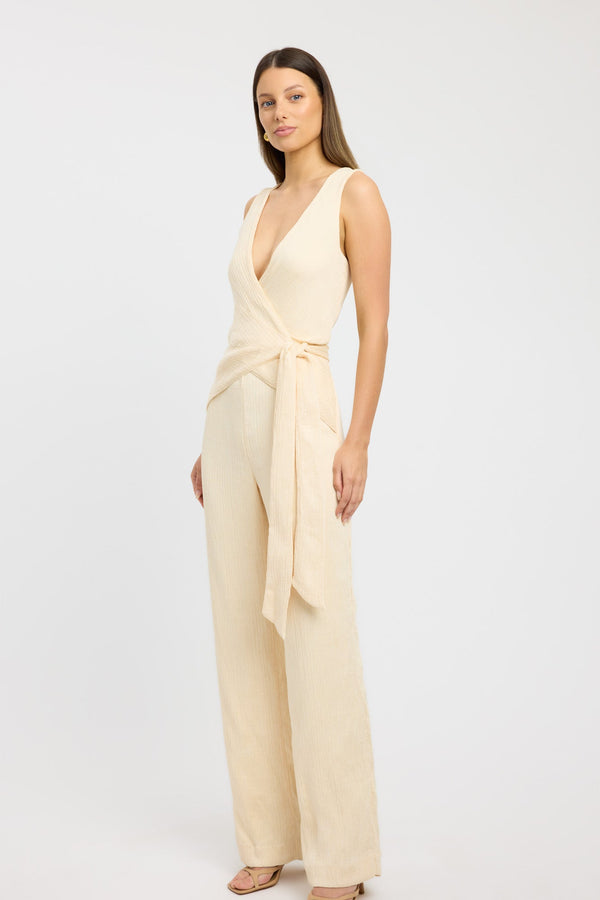 Kookai Milos Jumpsuit Shortbread