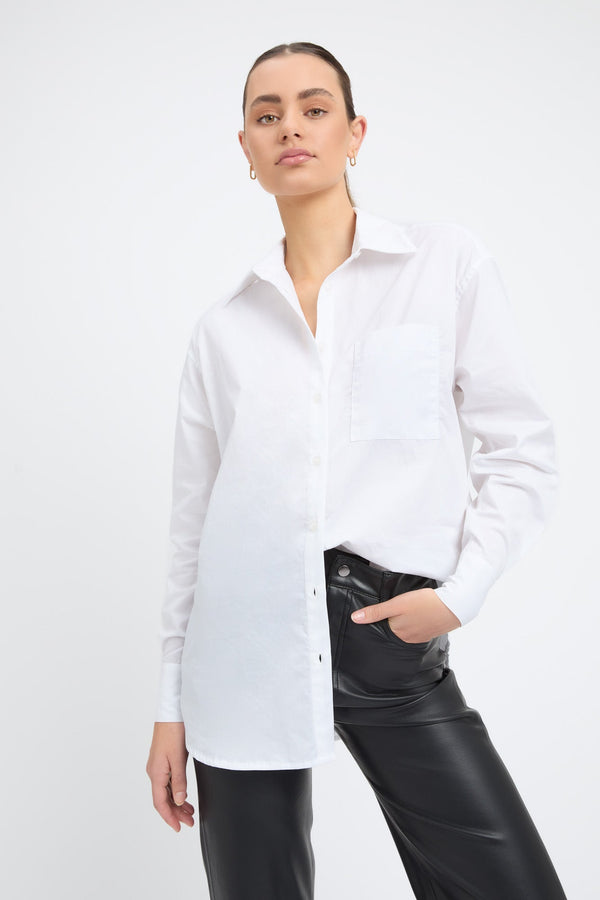 Kookai Monaco Staple Shirt White