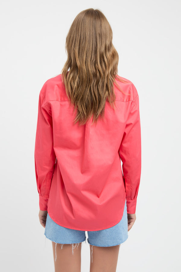Kookai Monaco Sunday Shirt Candy Red