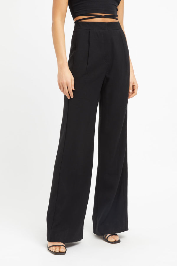 Kookai Montmartre Full Leg Pants Black