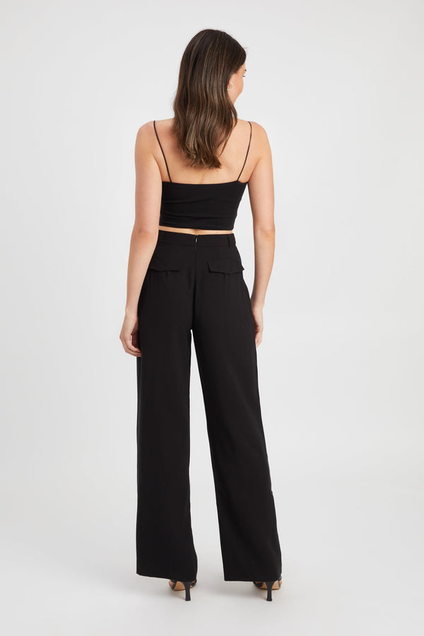 Kookai Montmartre Pocket Pants Black