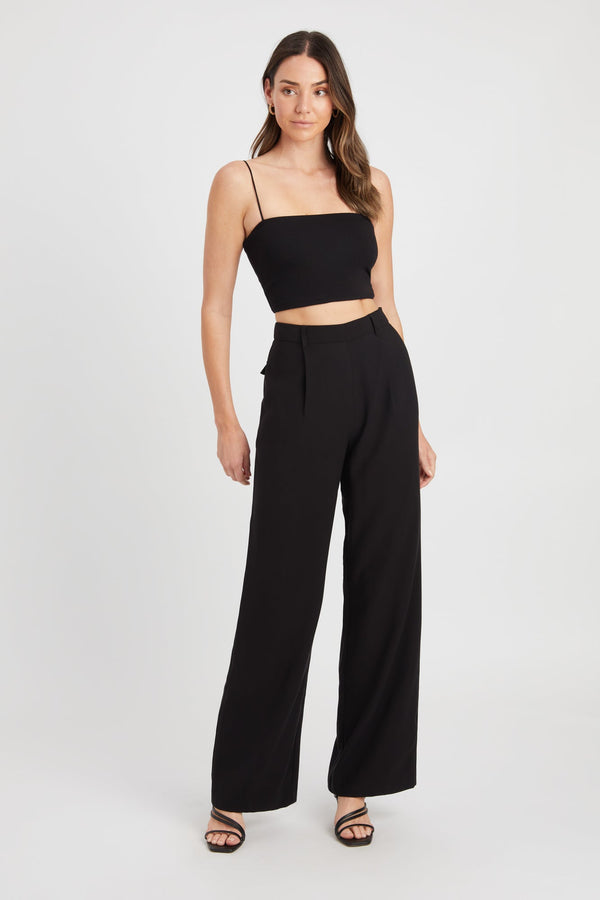 kookai Montmartre Pocket Pants Black