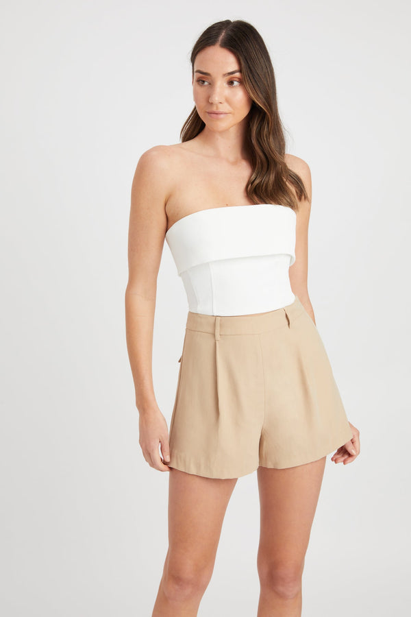 Kookai Montmartre Pocket Shorts Sand