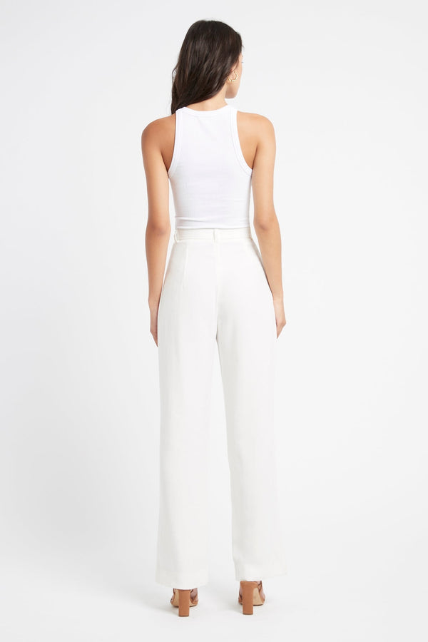 Kookai Montmartre Tailored Pants Natural White