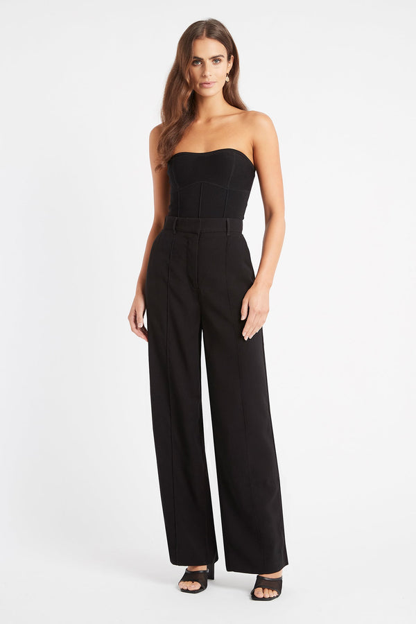 kookai Montmartre Wide-Leg Pants Black