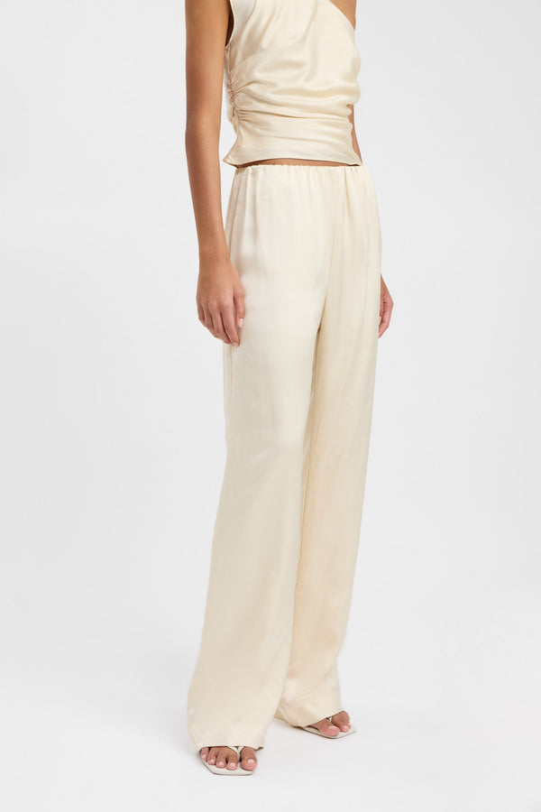 Kookai Monty Gathered Pant Parchment
