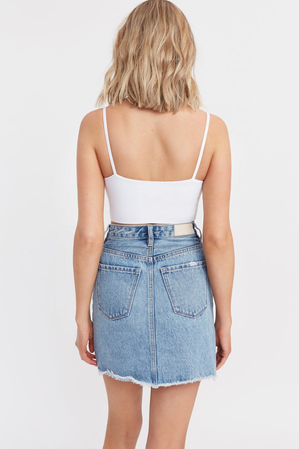 Kookai Mya Crop Top White