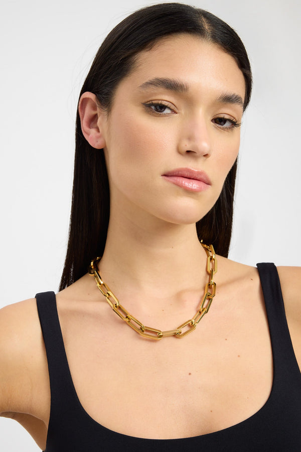 Kookai Naomi Link Necklace Gold