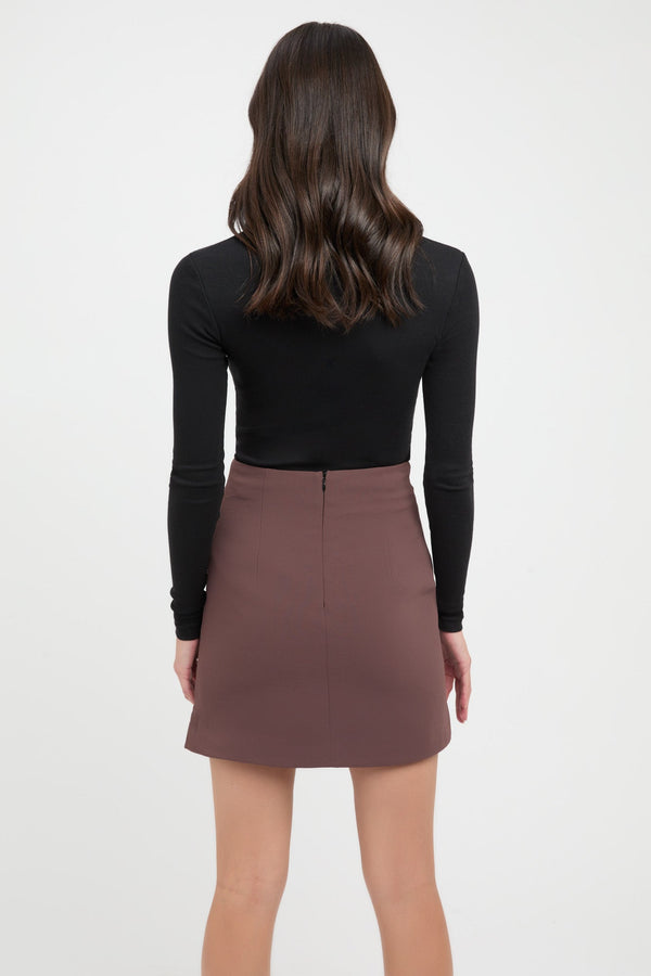 Kookai Natalia Long Sleeve Top Black