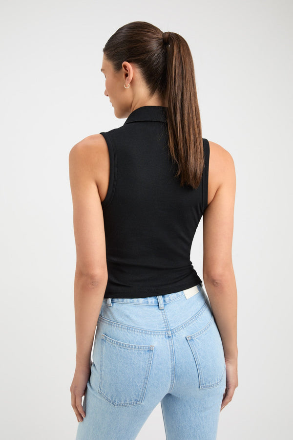 Kookai Natalia Top Black