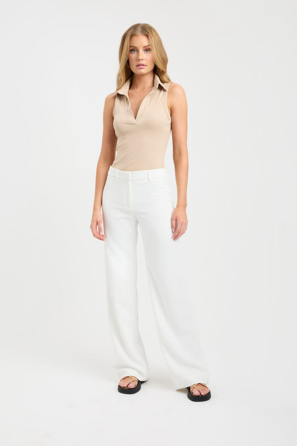 kookai Natalia Top Smoke Beige