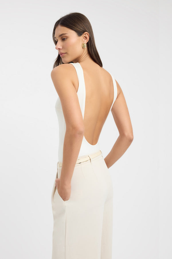 Kookai Niela Bodysuit Coconut Milk