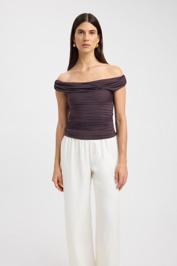 Kookai Nina Top Cocoa