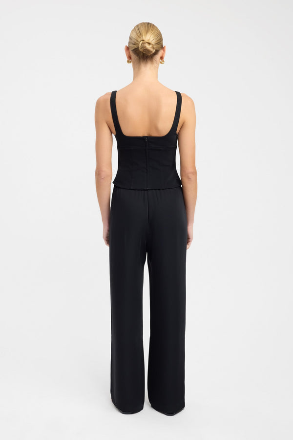 Kookai Norway Gathered Top Black