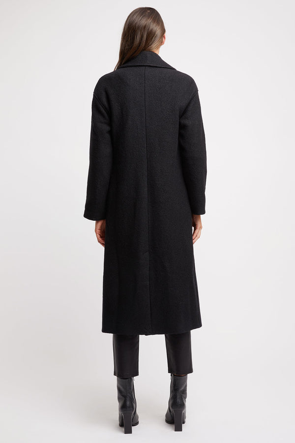 Kookai Onassis Coat Black