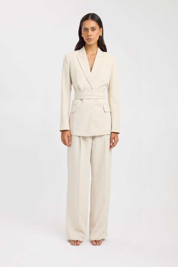 kookai Opal Blazer Almond Milk