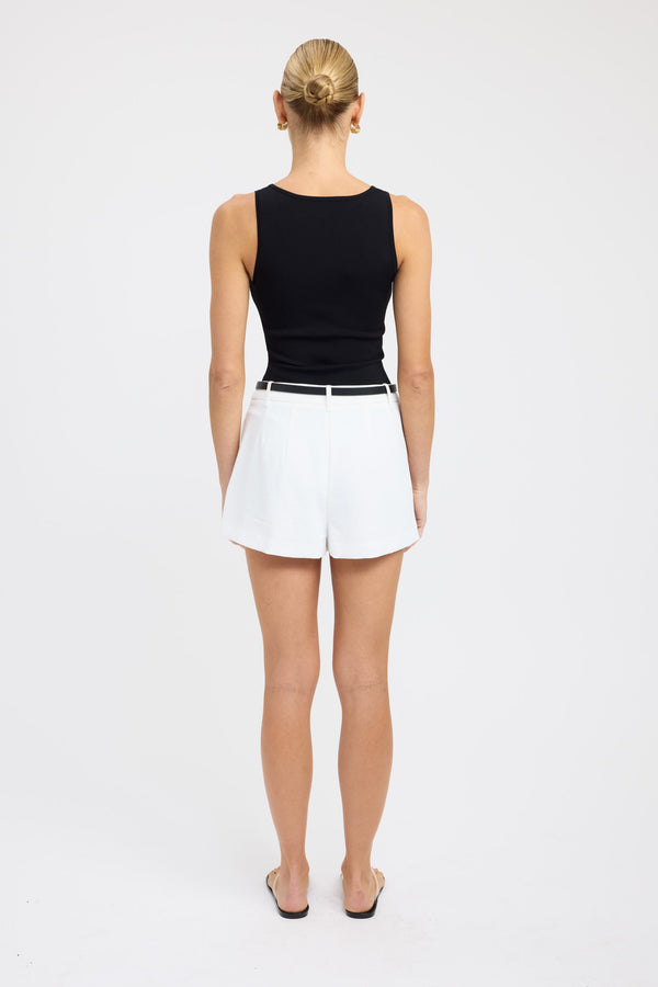 Kookai Opal Tailored Short Natural White