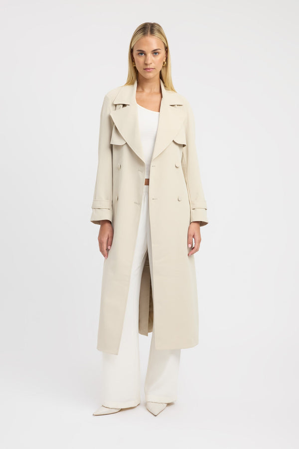 kookai Opal Trench Brown Rice