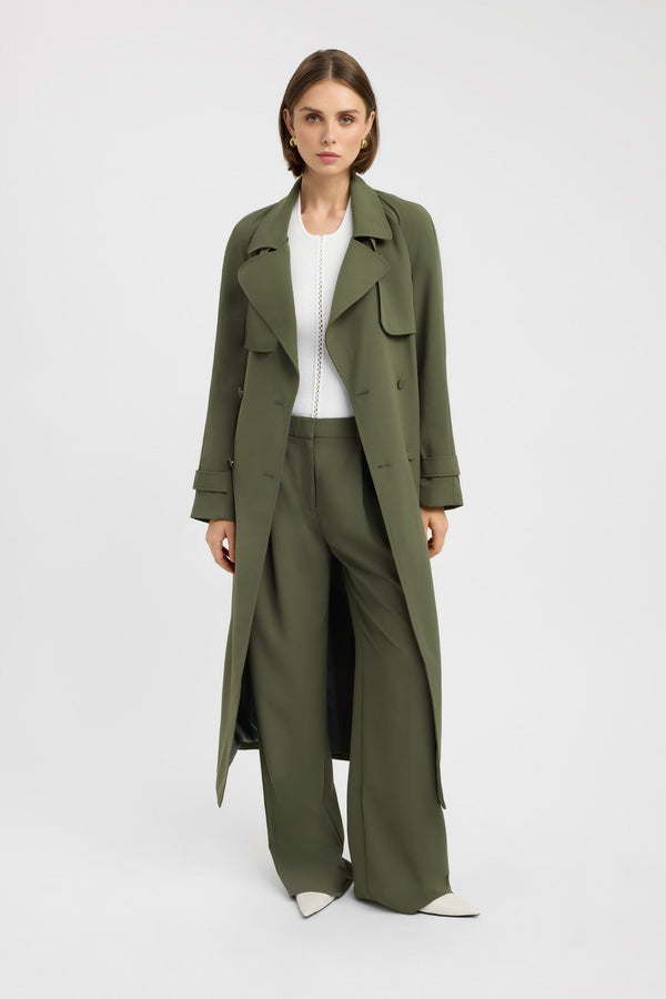 kookai Opal Trench Thyme