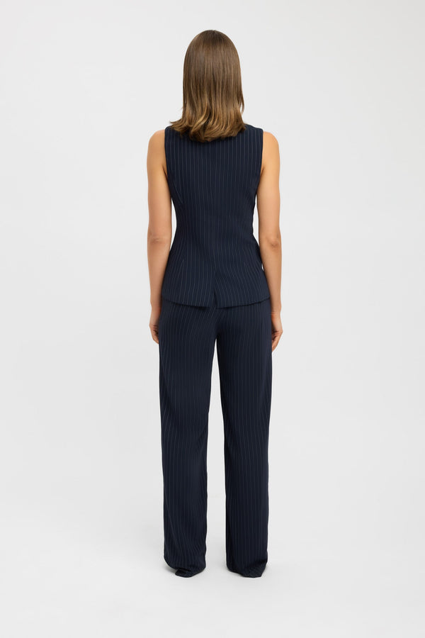 Kookai Oslo Crew Top Navy/White