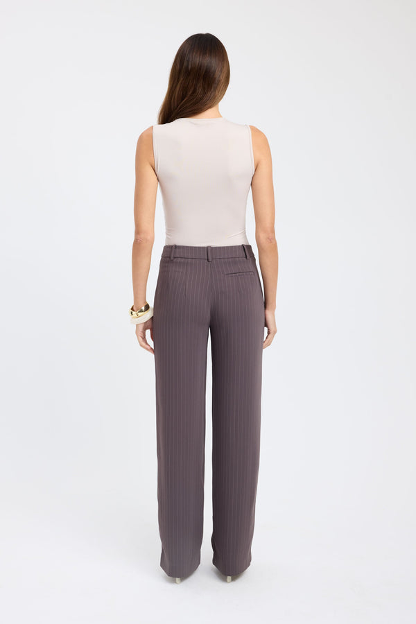 Kookai Oslo Low Rise Pant Chocolate