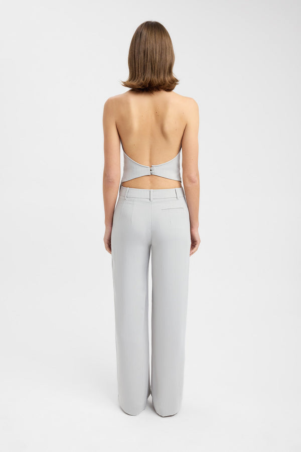 Kookai Oslo Wrap Top Light Khaki