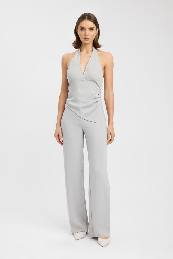 kookai Oslo Wrap Top Light Khaki