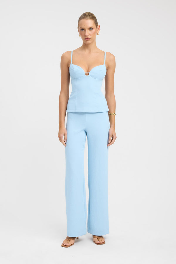 kookai Oyster Bra Top Winter Blue