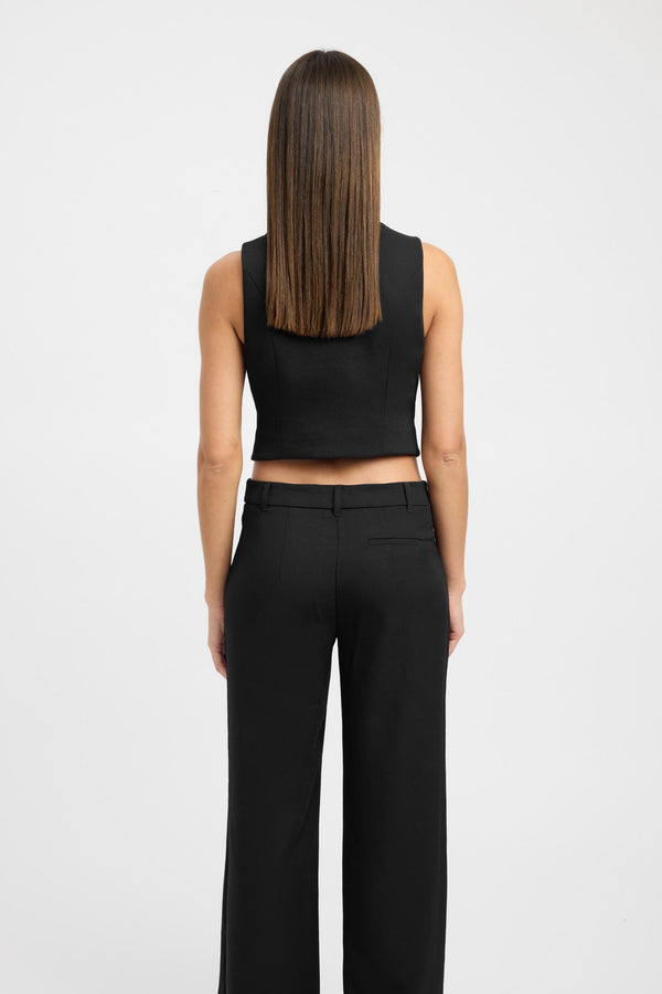 Kookai Oyster Core Vest Black