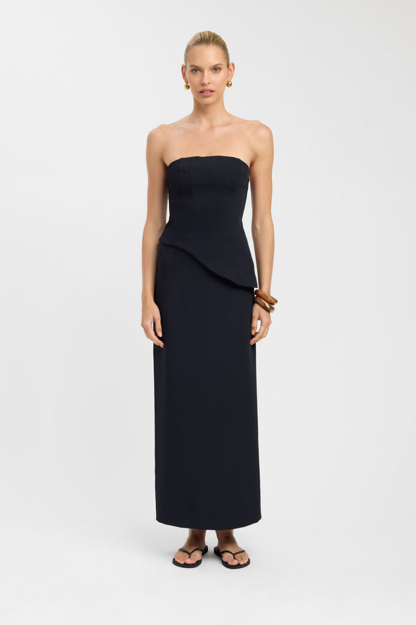 Kookai Oyster Curve Corset Black