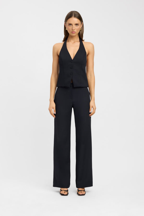 kookai Oyster D-Ring Vest Black