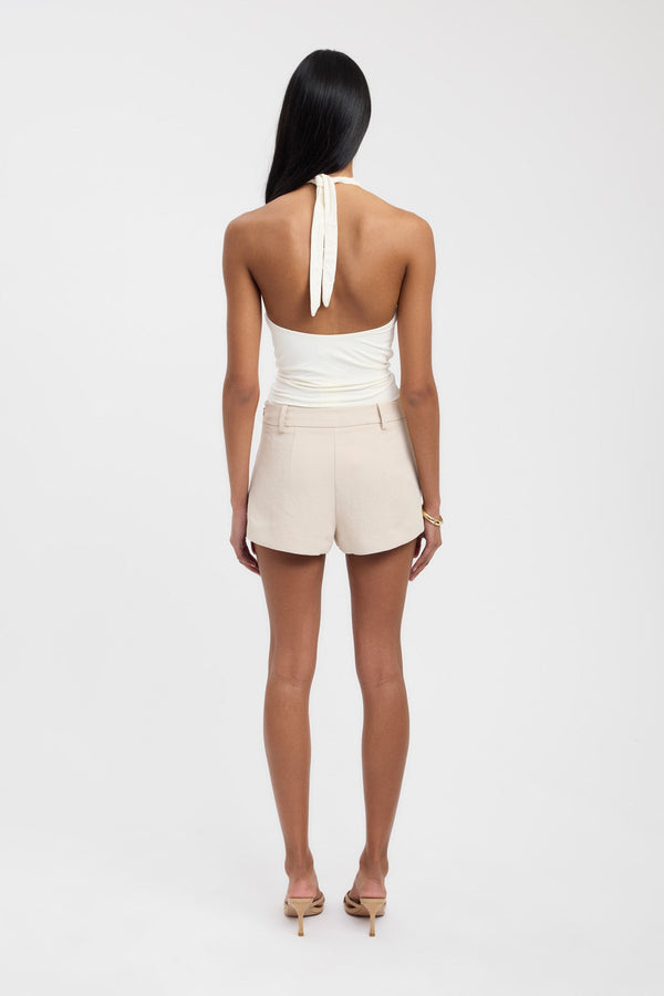 Kookai Oyster Low Rise Short Cashew
