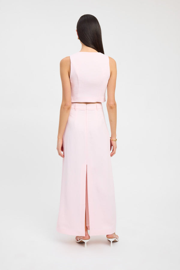 Kookai Oyster Midi Skirt Heavenly Pink