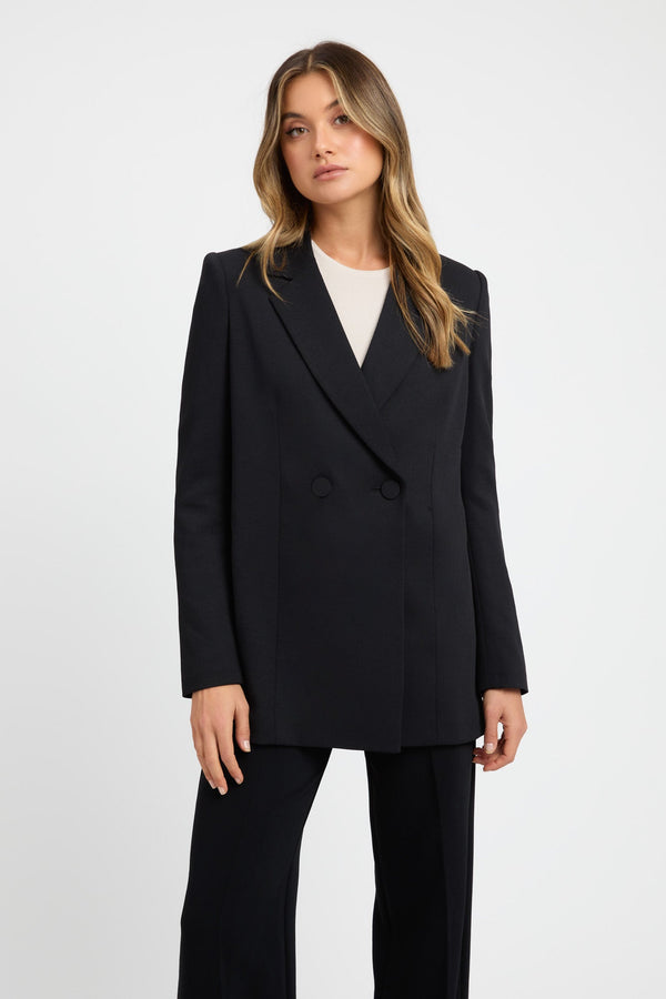 Kookai Oyster Oversized Blazer Black