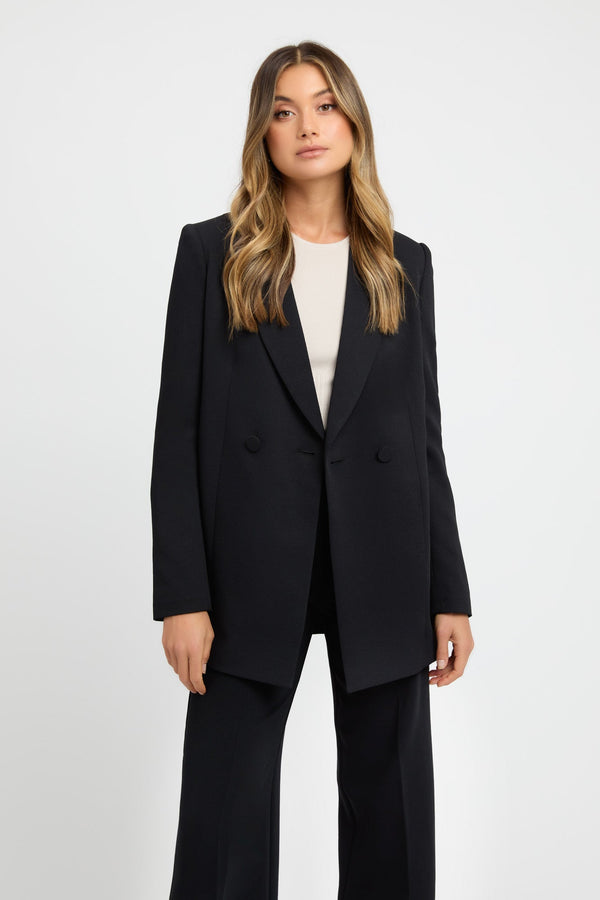 kookai Oyster Oversized Blazer Black
