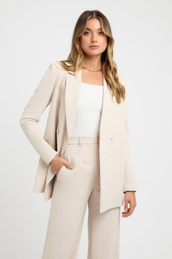kookai Oyster Oversized Blazer Shell