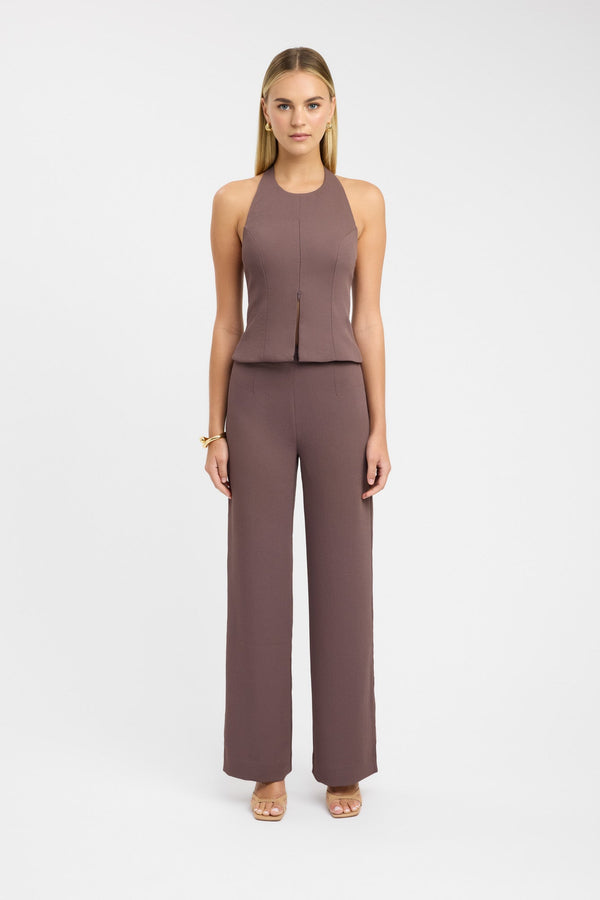 kookai Oyster Pants Mocha