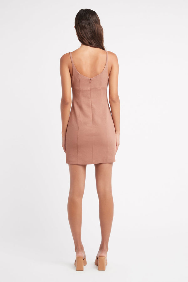 Kookai Oyster Scoop Neck Dress Coco