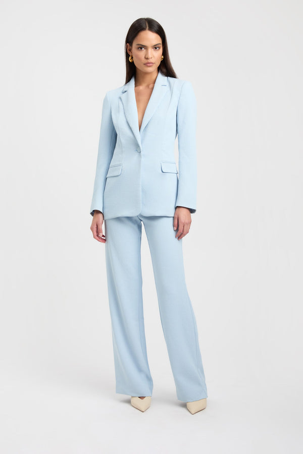 kookai Oyster Suit Blazer Celestial Blue