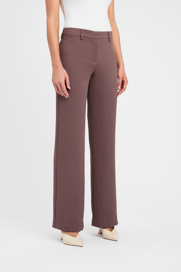 Kookai Oyster Suit Pant Mocha
