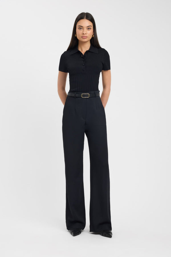 kookai Oyster Tailored Pant Black