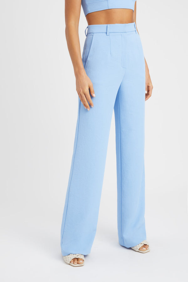 Kookai Oyster Tailored Pant Blue Heaven