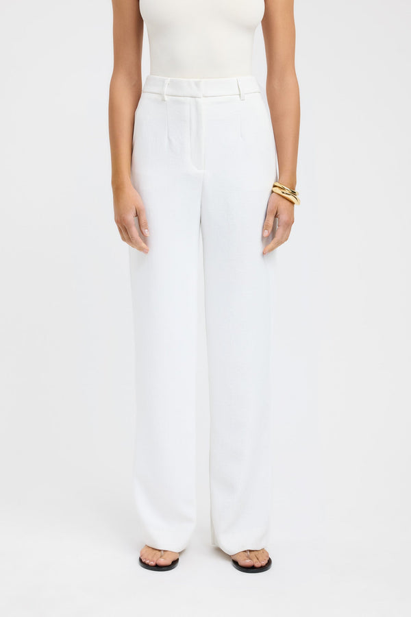 Kookai Oyster Tailored Pant Natural White