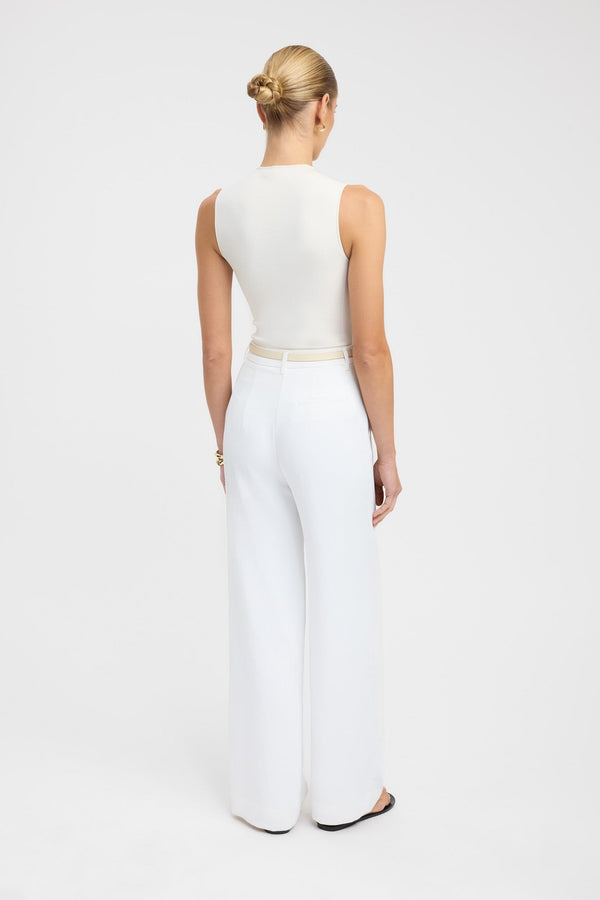 Kookai Oyster Tailored Pant Natural White