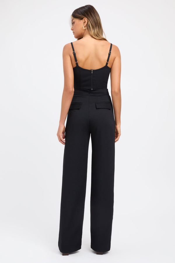 Kookai Oyster Vee Pants Black