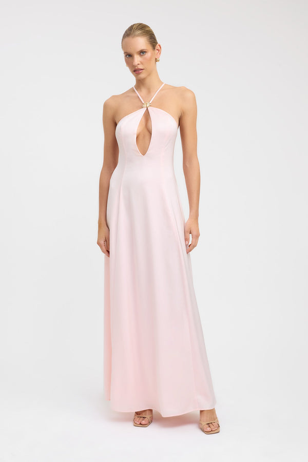 kookai Palermo Cross Back Dress Heavenly Pink