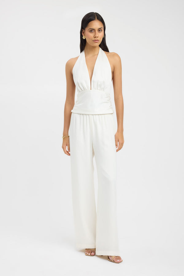 kookai Palermo Trim Top Ivory