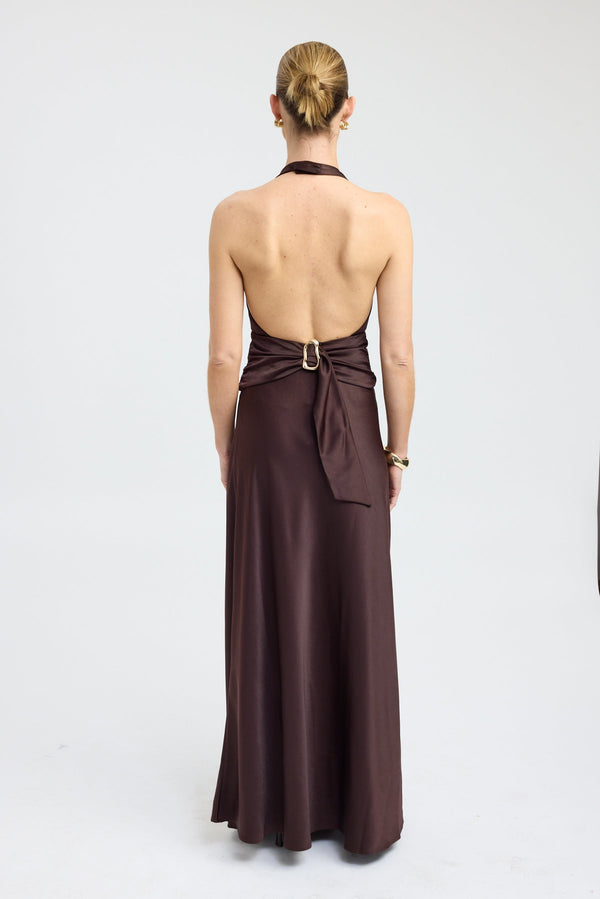 Kookai Palermo Trim Top Mahogany