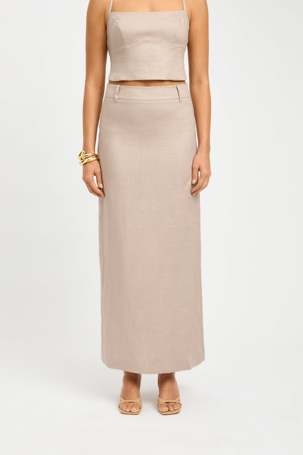 Kookai Palm Core Skirt Mushroom